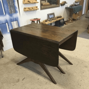 Refinished Wood Dining Table