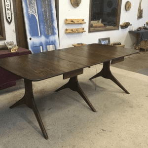 Refinished Wood Dining Table