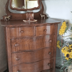Wood Chest of Drawers Refinished