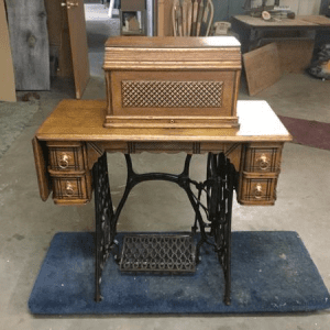 Refinished Sewing Table