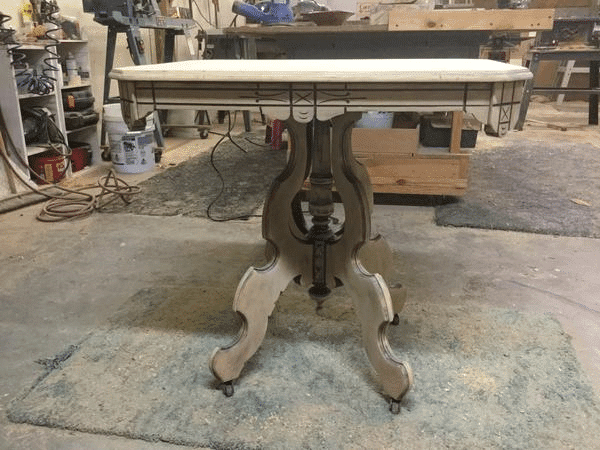Sanded Wood Table to Refinish