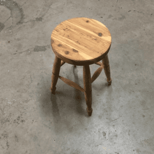 Custom Wood Stool