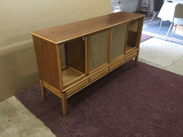Refinished Wood Cabinet