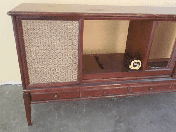 Refinish Damaged Wood Cabinet