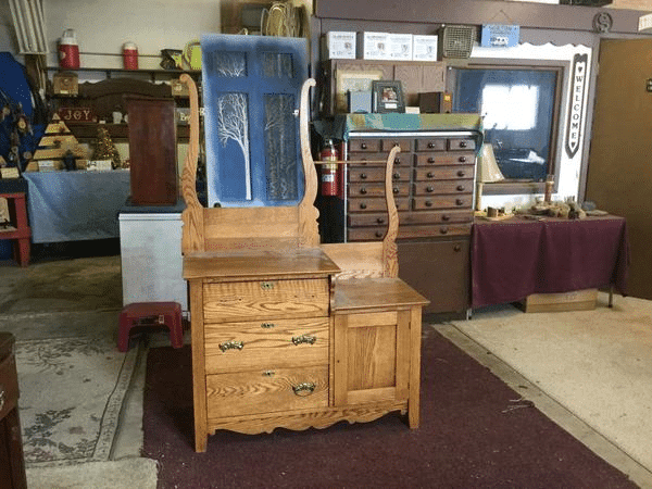 Refinished Wood Dresser