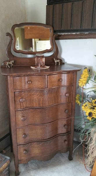 Wood Chest of Drawers Refinished