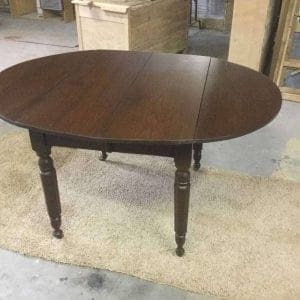 Before Oval Dinner Table