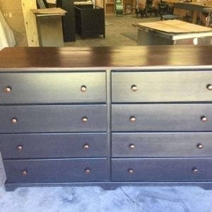 Refinished Wood Dresser
