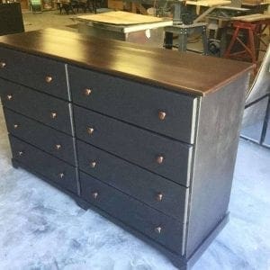 Refinished Wood Dresser