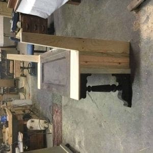 Church Pew Repair and Refinish