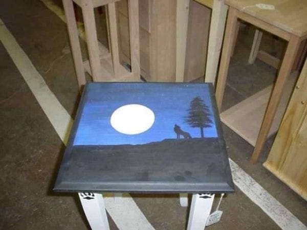 Custom Refinished Wood table