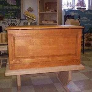 Refinished Wood Chest