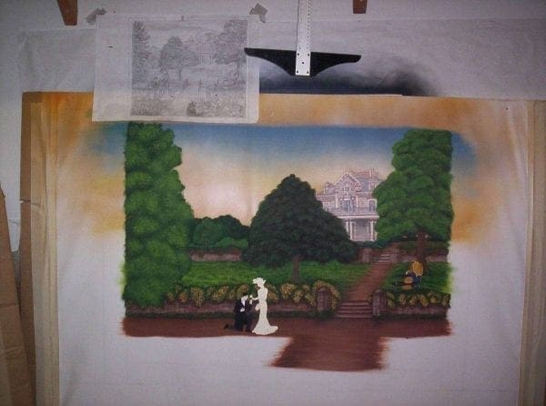 Bed and Breakfast Mural