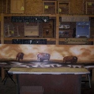 buffalo painting