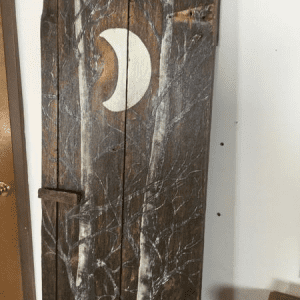 Custom Painted Tree on Antique Door